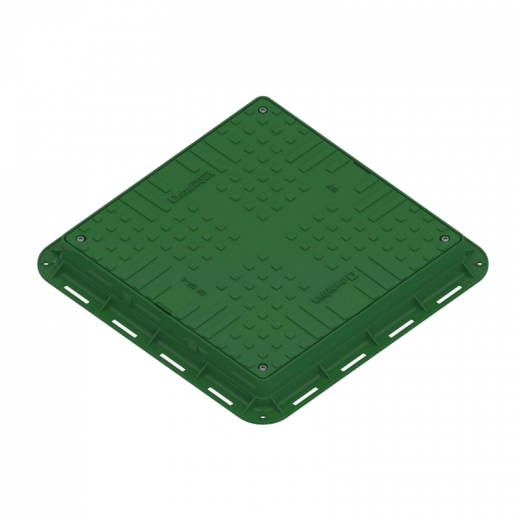 Капак PP A15 700x700 (квадратен/зелен)