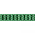 Линеен отводнител с решетка от полипропилен Easy2 A15 DN100 H70 (зелен)