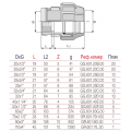 РР Преход ЖЕНСКИ  25 x 1/2  БМВ