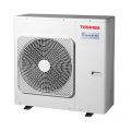 Външно тяло Toshiba RAS-4M27U2AVG-E за 4 вътрешни тела.