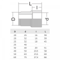 PPR РЕДУКЦИЯ 40x25