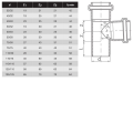 HTPP РАЗКЛОНИТЕЛ 125/125 - 87.5°