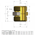Куплунг Ф16 -  1/2“x1/2“ /1630009/