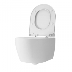 Висяща тоалетна Fluenta Turbo с капак