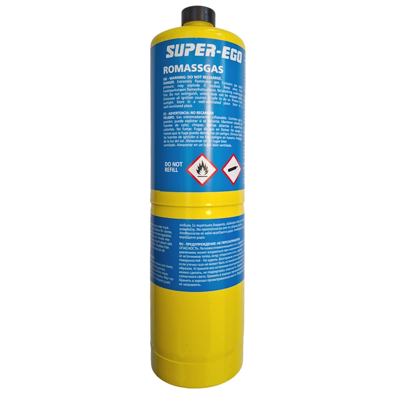 Флакон с пропан-бутан ROMASSGAS MAPP GAS 400 мл