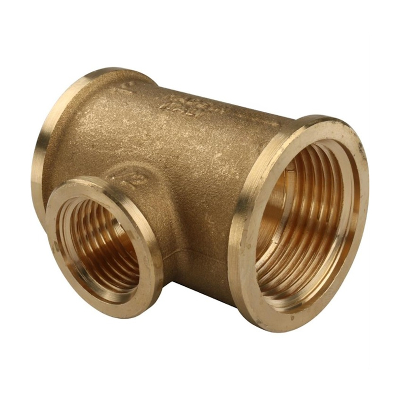 Тройник редуктивен 1“ x 1/2“ x 1“ месинг TIEMME