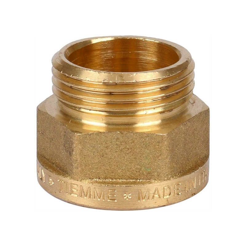 Муфа-нипел 3/4“ x 1/2“ месинг TIEMME